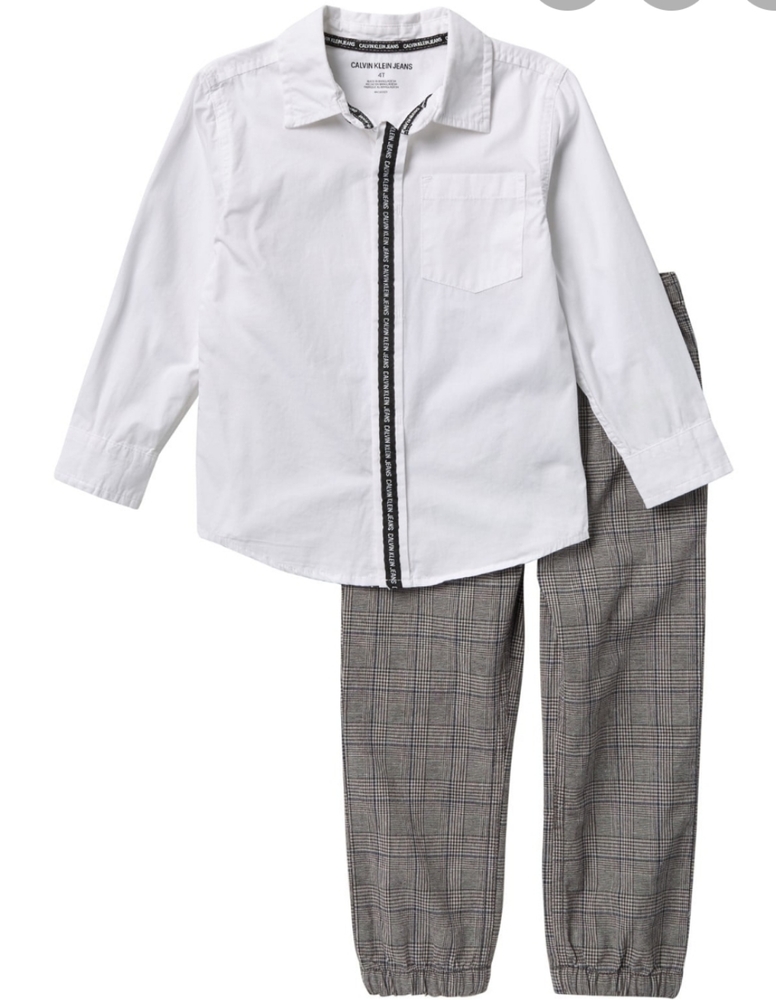 Calvin Klein Boy's Two-Piece Outfit